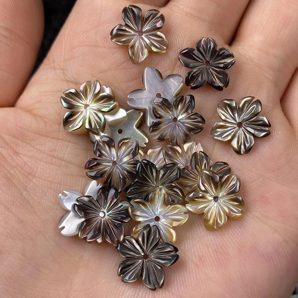 5Pcs Shell Beads Accessories Flower-shaped Back Loose Shell For Jewelry Making Bracelet Earring Handiwork Sewing Accessory
5Pcs Shell Beads Accessories Flower-shaped Back Loose Shell For Jewelry Making Bracelet Earring Handiwork Sewing Accessory