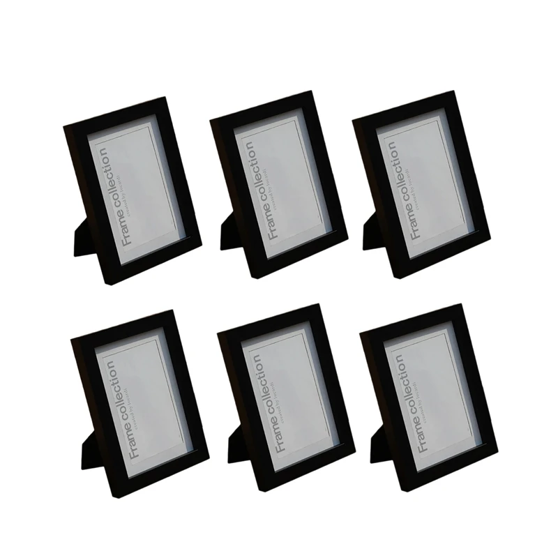 6Pcs Black 3.5X5 Inch Picture Photo Frame Set Photo Frame for Table Top Display and Wall Mounting Home Decor
6Pcs Black 3.5X5 Inch Picture Photo Frame Set Photo Frame for Table Top Display and Wall Mounting Home Decor