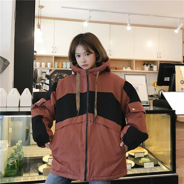 Workwear Coat Women's 2019 Popular Korean-style Loose-Fit Spring And Autumn Students MORI Series BF Harajuku-Style Joint Hooded
Workwear Coat Women's 2019 Popular Korean-style Loose-Fit Spring And Autumn Students MORI Series BF Harajuku-Style Joint Hooded