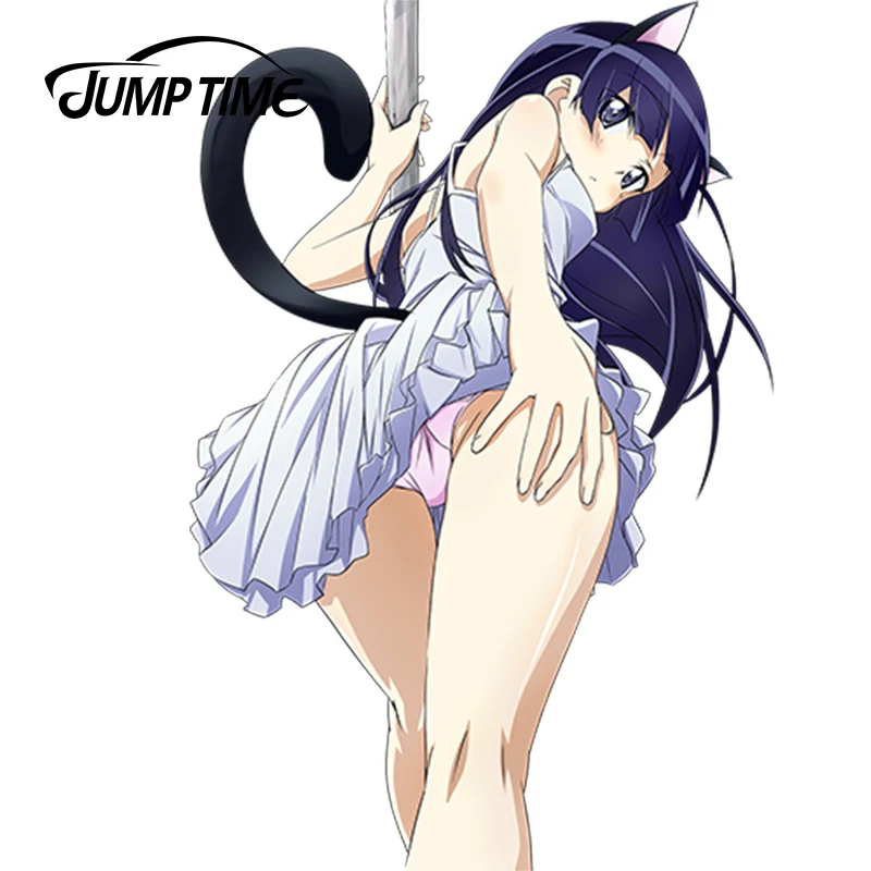JumpTime 13 см x 8 7 сексуальная кошка девушка автомобильные наклейки Oreimo Gokou Ruri аниме JDM