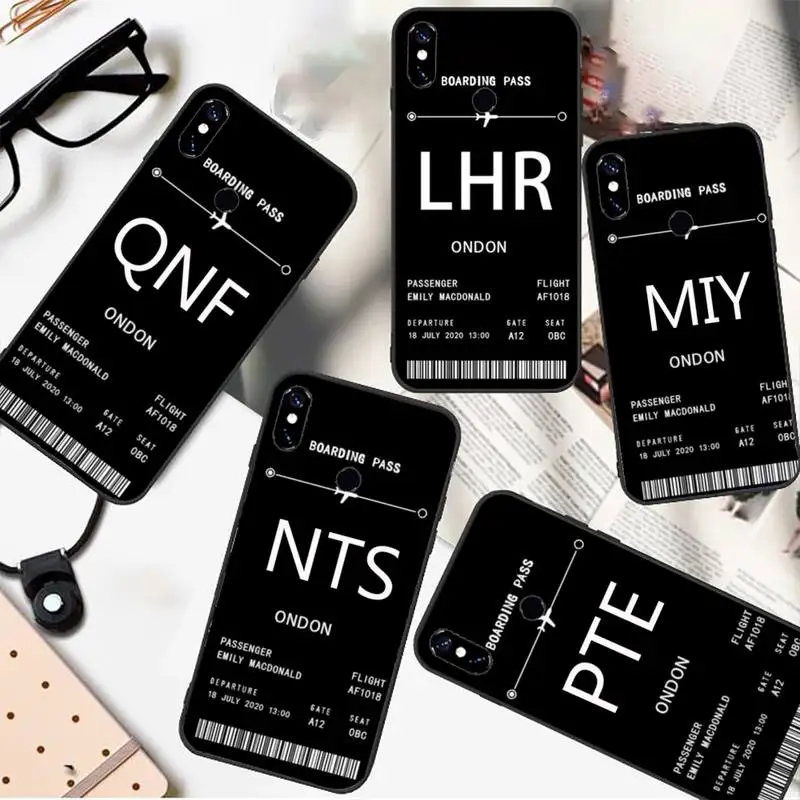 Personalised Plane Ticket Phone Case For Xiaomi Redmi 9 8 9t a3Pro 9se k20 mi8 max3 lite 9 note 9s 10 pro
Personalised Plane Ticket Phone Case For Xiaomi Redmi 9 8 9t a3Pro 9se k20 mi8 max3 lite 9 note 9s 10 pro