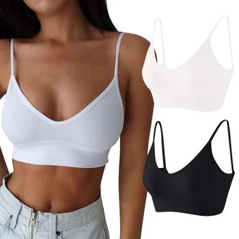 2PCS/lot Sports Bra Women Fitness Top Seamless Yoga Bra Black White Running Yoga Gym Crop Top Women Push Up 
2PCS/lot Sports Bra Women Fitness Top Seamless Yoga Bra Black White Running Yoga Gym Crop Top Women Push Up