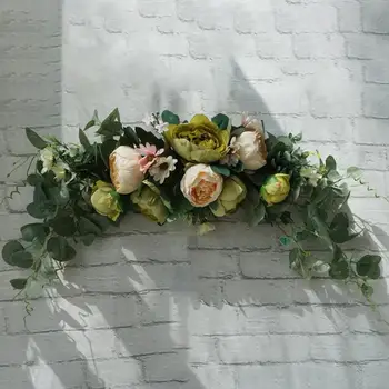 Artificial Flower Wreath Door Threshold Garland Dried Flowers Home Wedding Party Wall wedding Decor Home Decoration Accessories
Artificial Flower Wreath Door Threshold Garland Dried Flowers Home Wedding Party Wall wedding Decor Home Decoration Accessories