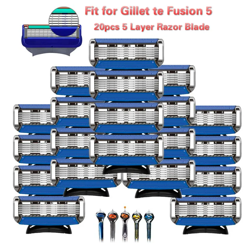 Razor Blade Shaver for Men Machine for Shaving Blade for Gillet te Fusion 5 Layer Stainless Steel Straight Razor
Razor Blade Shaver for Men Machine for Shaving Blade for Gillet te Fusion 5 Layer Stainless Steel Straight Razor