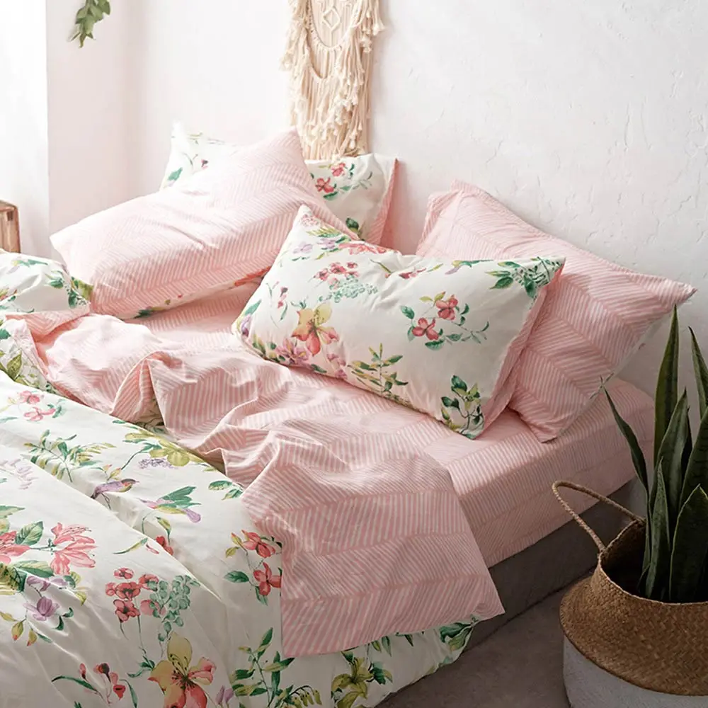 Svetanya Pastoral Cotton Bedding Set printing Bed Linens (sheet pillowcase Duvet Cover) Single double Queen King size
Svetanya Pastoral Cotton Bedding Set printing Bed Linens (sheet pillowcase Duvet Cover) Single double Queen King size