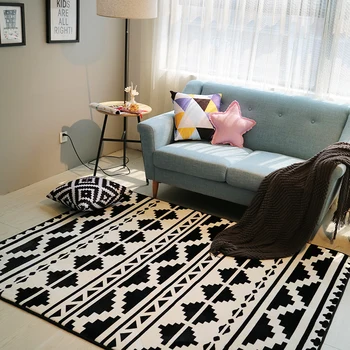 Nordic ins modern style simple rectangular living room sofa coffee table mat bedroom bedside geometric non-slip carpet.
Nordic ins modern style simple rectangular living room sofa coffee table mat bedroom bedside geometric non-slip carpet.