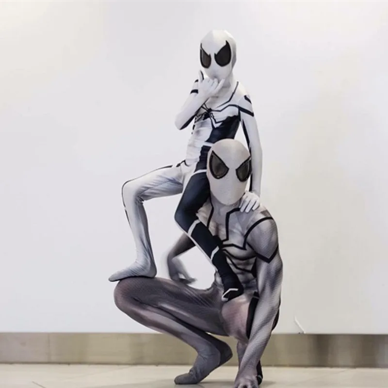 Spider-Man 3 Raimi Spiderman Cosplay Costume Superhero Zentai Bodysui Adult man Future Foundation Spiderman Jumpsuit Rompers
Spider-Man 3 Raimi Spiderman Cosplay Costume Superhero Zentai Bodysui Adult man Future Foundation Spiderman Jumpsuit Rompers
