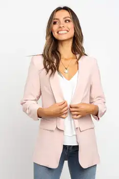 new Autumn And Winter woman Casual blazer long-sleeved solid color blazer double pocket lapel casual coats Fashion Simple blazer
new Autumn And Winter woman Casual blazer long-sleeved solid color blazer double pocket lapel casual coats Fashion Simple blazer