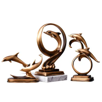 Modern Simple Decoration Dolphin Furnishing Living Room Wine Cabinet Decoration Office Soft Resin Handicrafts
Modern Simple Decoration Dolphin Furnishing Living Room Wine Cabinet Decoration Office Soft Resin Handicrafts