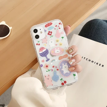 Thickened and hd case For iPhone X Case 7 8 Plus X XS Max XR rabbit design For iPhone Cover Soft TPU ForiPhone 8 11Pro Case
Thickened and hd case For iPhone X Case 7 8 Plus X XS Max XR rabbit design For iPhone Cover Soft TPU ForiPhone 8 11Pro Case
