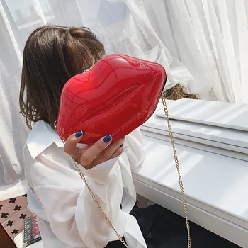 Japan and South Korea 2020 summer new personality lip bag fashion chain shoulder bag lacquered wild messenger bag female
Japan and South Korea 2020 summer new personality lip bag fashion chain shoulder bag lacquered wild messenger bag female