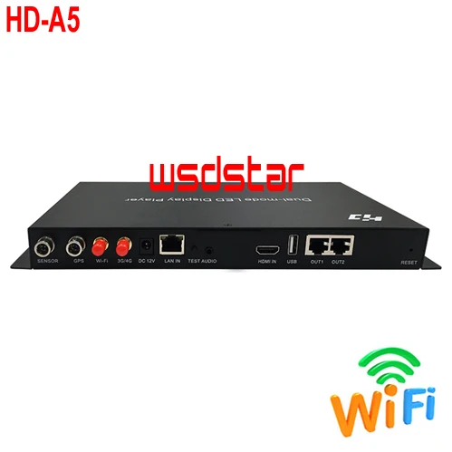HUIDU HD-A5 & WI-FI второе поколение подключенных нdmi-режим воспроизведения коробка