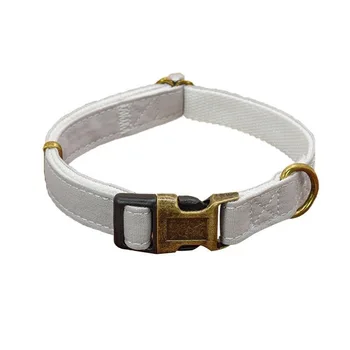 Strong Canvas Nylon Dog Collar Multicolor Adjustable Buckle Vintage Style Pet Collar for Medium-Large Dogs
Strong Canvas Nylon Dog Collar Multicolor Adjustable Buckle Vintage Style Pet Collar for Medium-Large Dogs