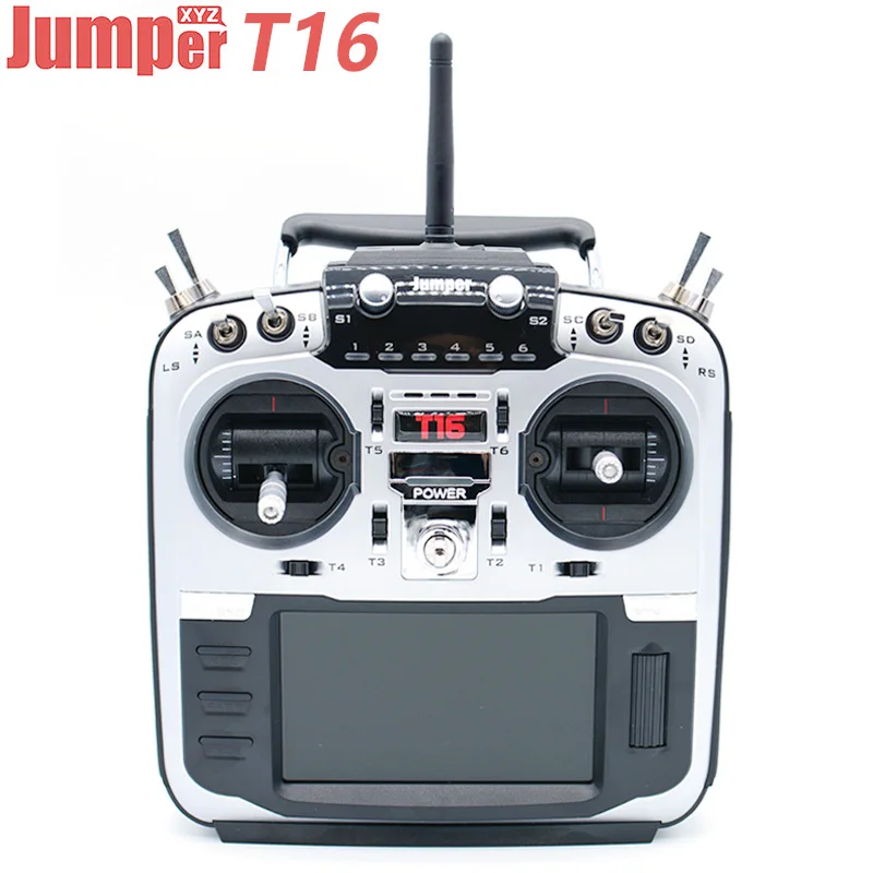 Sale Jumper T16 Open Source Multi-protocol Radio Transmitter JP4-in-1 RF Module 2.4G 16CH 4.3 inch LCD for FPV Racing Drone
Sale Jumper T16 Open Source Multi-protocol Radio Transmitter JP4-in-1 RF Module 2.4G 16CH 4.3 inch LCD for FPV Racing Drone