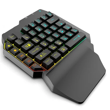 Mini Single-Handed Gaming Keyboard for PUBG Mobile Game Android IOS Phone Tablet Bluetooth 4.2 Wireless Keyboard Mouse Converter
Mini Single-Handed Gaming Keyboard for PUBG Mobile Game Android IOS Phone Tablet Bluetooth 4.2 Wireless Keyboard Mouse Converter