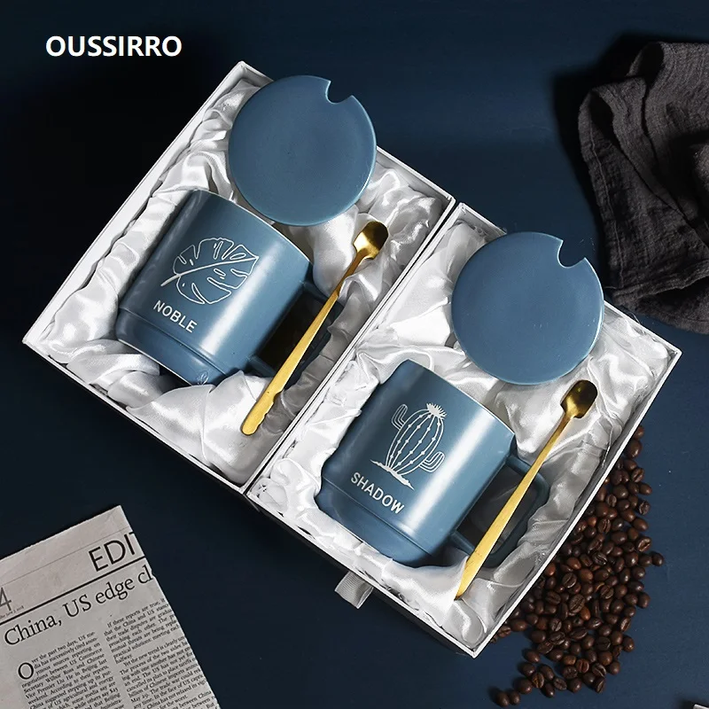 OUSSIRRO Creative Dandelion leaves Theme Milk Coffee ceramics Mugs With Cover and Spoon Pure Color Mugs Cup Gift box
OUSSIRRO Creative Dandelion leaves Theme Milk Coffee ceramics Mugs With Cover and Spoon Pure Color Mugs Cup Gift box