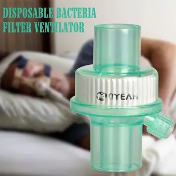 New Disposable Bacteria Filter Ventilator Filter And Moisten Respiratory Gas Reduce Infection Prevent Harmful Bacteria 1 Pcs
New Disposable Bacteria Filter Ventilator Filter And Moisten Respiratory Gas Reduce Infection Prevent Harmful Bacteria 1 Pcs