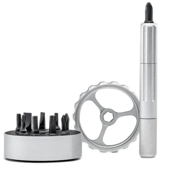 Spinner Drive Multi-Purpose Screwdriver Multi-function Rotating Screwdriver Set Aluminum WWO66
Spinner Drive Multi-Purpose Screwdriver Multi-function Rotating Screwdriver Set Aluminum WWO66