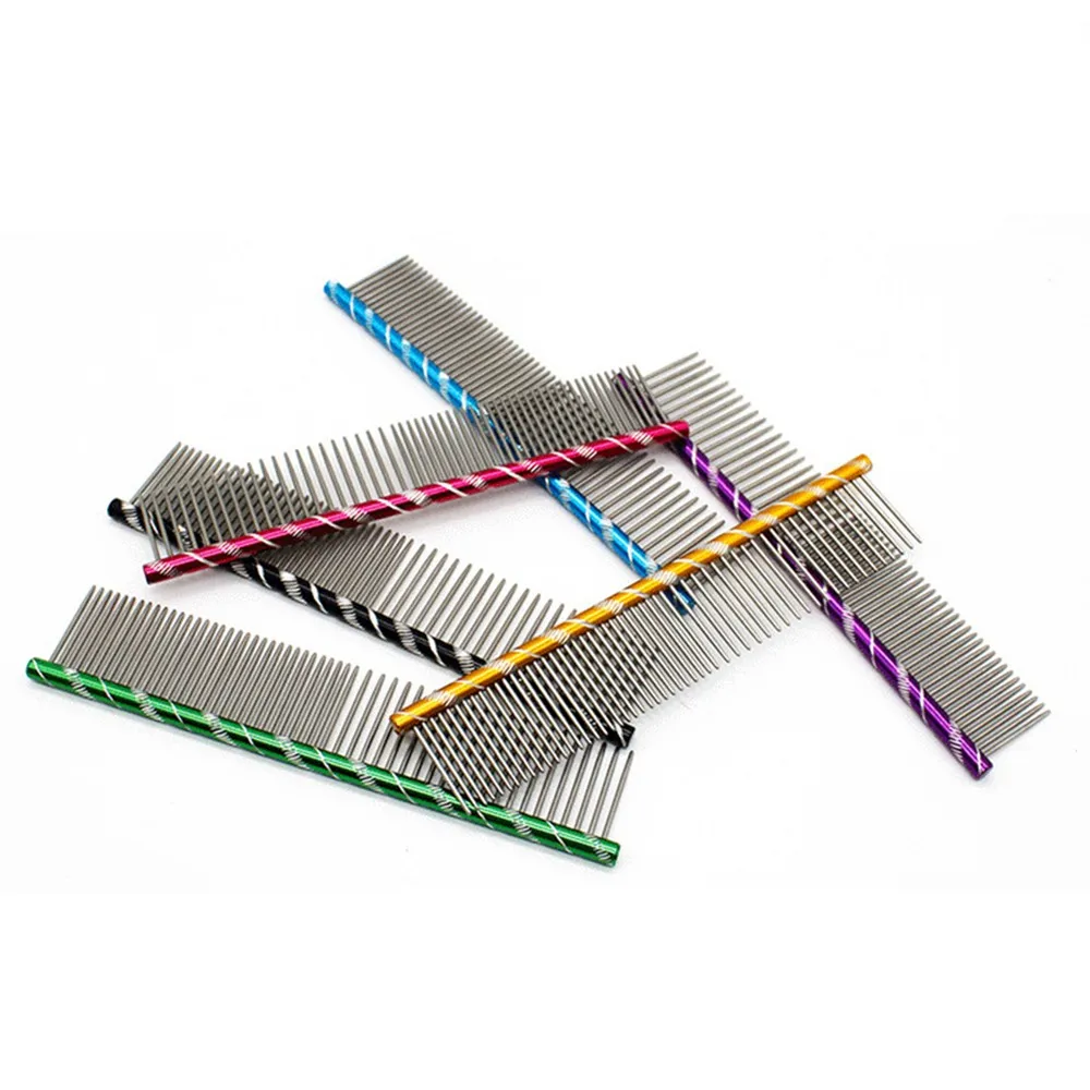 Pet Dog Comb Short Long Hair Remove Cat Dog Brush Bright Multi-Colored Stripe Grooming Comb White Rake Comb Brush Grooming Tool
Pet Dog Comb Short Long Hair Remove Cat Dog Brush Bright Multi-Colored Stripe Grooming Comb White Rake Comb Brush Grooming Tool