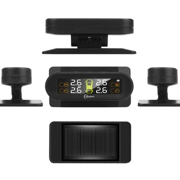 Vehemo Smart Car TPMS Tyre Pressure Monitoring System Solar Power Digital LCD Display Auto Security Alarm Systems Tyre Pressure
Vehemo Smart Car TPMS Tyre Pressure Monitoring System Solar Power Digital LCD Display Auto Security Alarm Systems Tyre Pressure
