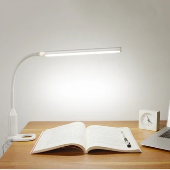 5W LED Desk Lamp Eye Protection Clamp Clip Light USB Powered Table Lamp Touch Sensor Control Reading Working Studying Light
5W LED Desk Lamp Eye Protection Clamp Clip Light USB Powered Table Lamp Touch Sensor Control Reading Working Studying Light