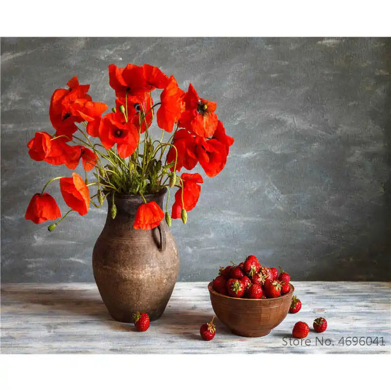 Painting By Numbers Frameworks Coloring By Numbers Home Decor Pictures Flowers Vase Decorations RSB8323
Painting By Numbers Frameworks Coloring By Numbers Home Decor Pictures Flowers Vase Decorations RSB8323