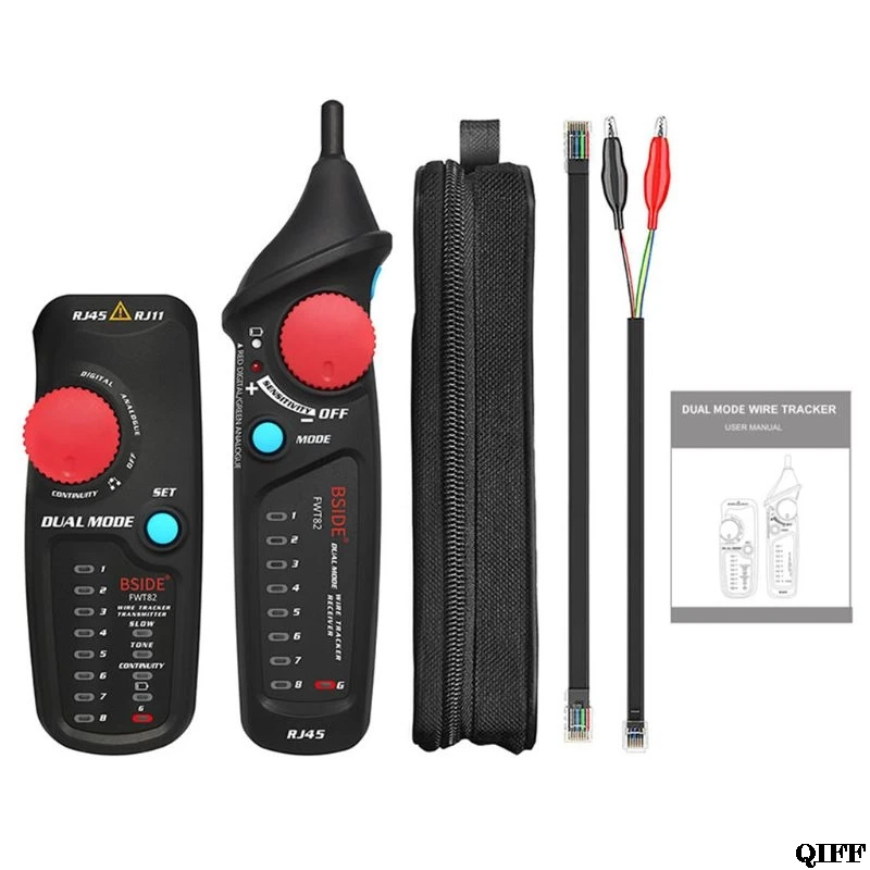 Detector BSIDE FWT82 Dual Mode Network Cable Tracker Analyzer Detector LAN RJ45 RJ11 Line Finder
Detector BSIDE FWT82 Dual Mode Network Cable Tracker Analyzer Detector LAN RJ45 RJ11 Line Finder