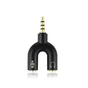 For Xbox One Adapter (TRRS) Headset Headphone Mic 2 to 1 Splitter for PS4 PC Laptop Ear Headset Headphone Audio Adapter
For Xbox One Adapter (TRRS) Headset Headphone Mic 2 to 1 Splitter for PS4 PC Laptop Ear Headset Headphone Audio Adapter