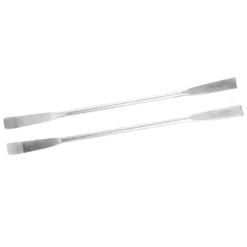 2Pcs 125mm Length Double Head Lab Instruments Stainless Steel Sampling Spatula
2Pcs 125mm Length Double Head Lab Instruments Stainless Steel Sampling Spatula
