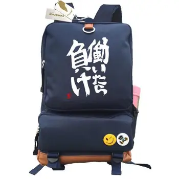 

Anime THE IDOLM@STER cosplay Backpack Anime futaba anzu Canvas Bag Luminous Schoolbag Travel Bags