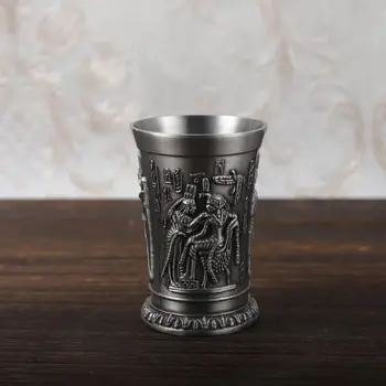 1pcs Egypt Myth Retro Copper Cup Bronze 3D Relief Wine Liquor Spirits Shot Glass Cleopatra Rameses Ra Shot Antique Glasses
1pcs Egypt Myth Retro Copper Cup Bronze 3D Relief Wine Liquor Spirits Shot Glass Cleopatra Rameses Ra Shot Antique Glasses