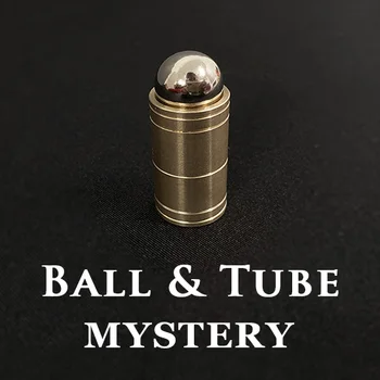 Ball and Tube Mystery (Brass) magic tricks magic props 
Ball and Tube Mystery (Brass) magic tricks magic props