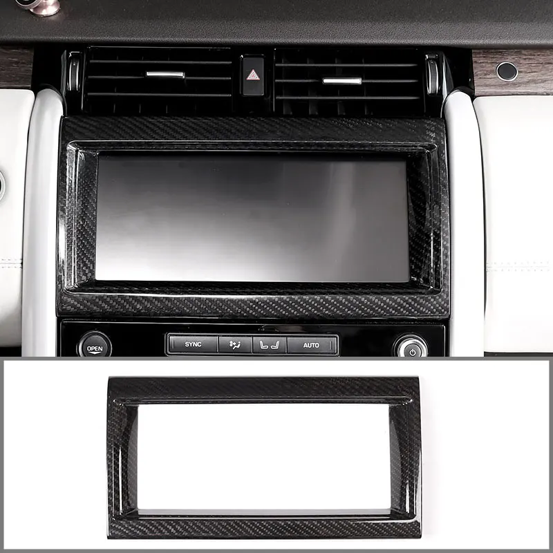 For Land rover Discovery 5 LR5 L462 2017 2018 Real Carbon Fiber Interior Navigation box Frame Cover Trim 3d Stickers Accessory
For Land rover Discovery 5 LR5 L462 2017 2018 Real Carbon Fiber Interior Navigation box Frame Cover Trim 3d Stickers Accessory