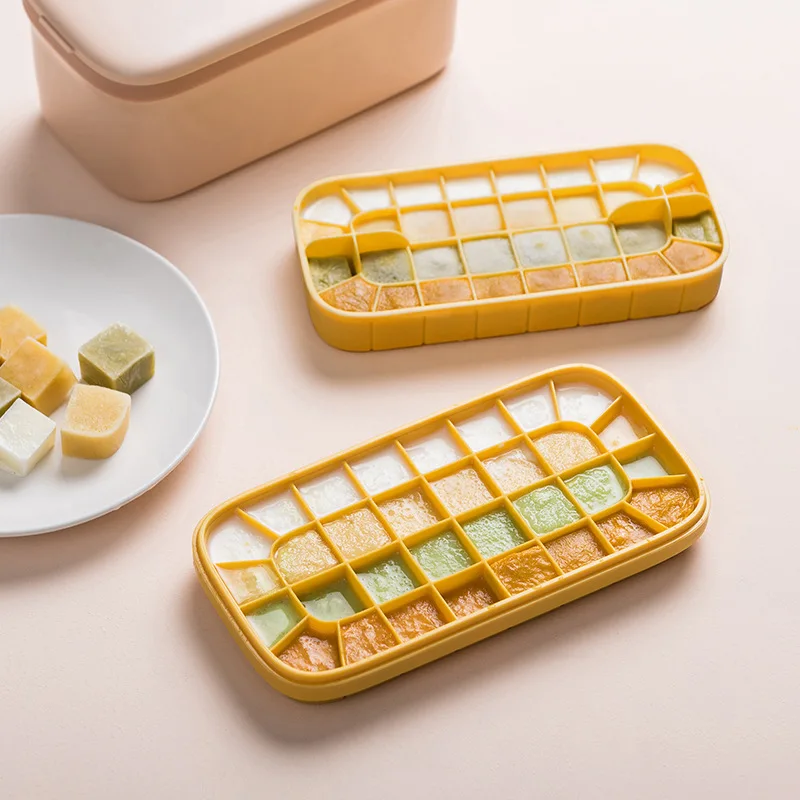 New Silicone Ice Cube Trays 2 Pack Ice Cube Maker and Ice Cube Storage Container Set Ice Mold Makers for Cool Drinks Baby Food
New Silicone Ice Cube Trays 2 Pack Ice Cube Maker and Ice Cube Storage Container Set Ice Mold Makers for Cool Drinks Baby Food
