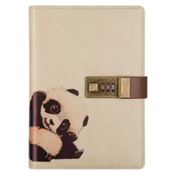 B6 Travel Notebook with Combination Lock Faux Leather Animals Diary Journal Notepad Pen Holder School Office Stationery
B6 Travel Notebook with Combination Lock Faux Leather Animals Diary Journal Notepad Pen Holder School Office Stationery