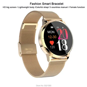 IP67 Waterproof Smart Watch Women Lovely Bracelet Heart Rate Monitor Sleep Monitoring Smartwatch Connect IOS Android PK S3 band
IP67 Waterproof Smart Watch Women Lovely Bracelet Heart Rate Monitor Sleep Monitoring Smartwatch Connect IOS Android PK S3 band