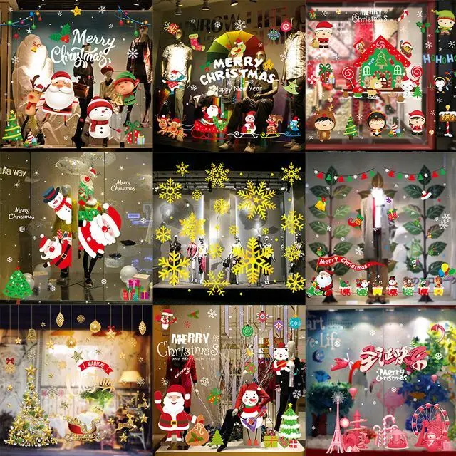 1pc DIY Christmas Door Window Glass PVC Wall Sticker Decorative Films Christmas Tree Remove Non-trace For Home
1pc DIY Christmas Door Window Glass PVC Wall Sticker Decorative Films Christmas Tree Remove Non-trace For Home