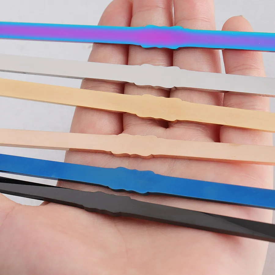 Stainless Steel Blank Plate Rectangular Strip For Making C-shaped open Cuff Bangle Metal Plate Mirror Polished Wholesale 5pcs
Stainless Steel Blank Plate Rectangular Strip For Making C-shaped open Cuff Bangle Metal Plate Mirror Polished Wholesale 5pcs