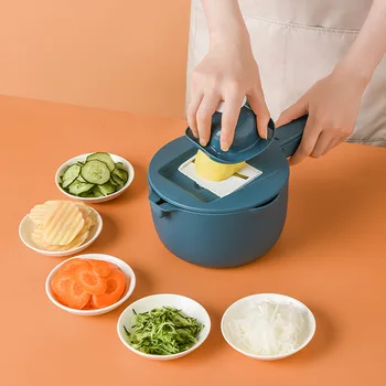 Multifunctional Vegetable Cutter Kitchen Tools Potato Shredder Slicer Grater Veggie Chopper Spatula Drain Basket Kitchen Gadget
Multifunctional Vegetable Cutter Kitchen Tools Potato Shredder Slicer Grater Veggie Chopper Spatula Drain Basket Kitchen Gadget