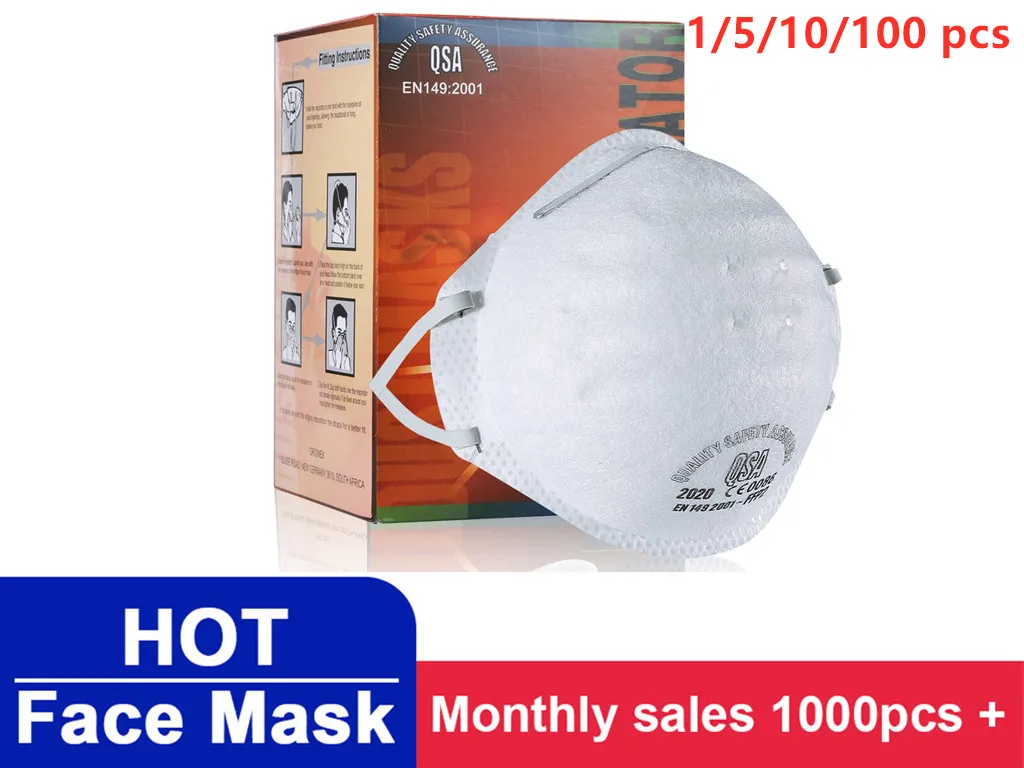 1/5/10/50 Pcs Mask With Valve Non-woven Dust Mask Anti PM2.5Anti Influenza Breathing Bicycle Riding Mask Safety Masks Face Care
1/5/10/50 Pcs Mask With Valve Non-woven Dust Mask Anti PM2.5Anti Influenza Breathing Bicycle Riding Mask Safety Masks Face Care