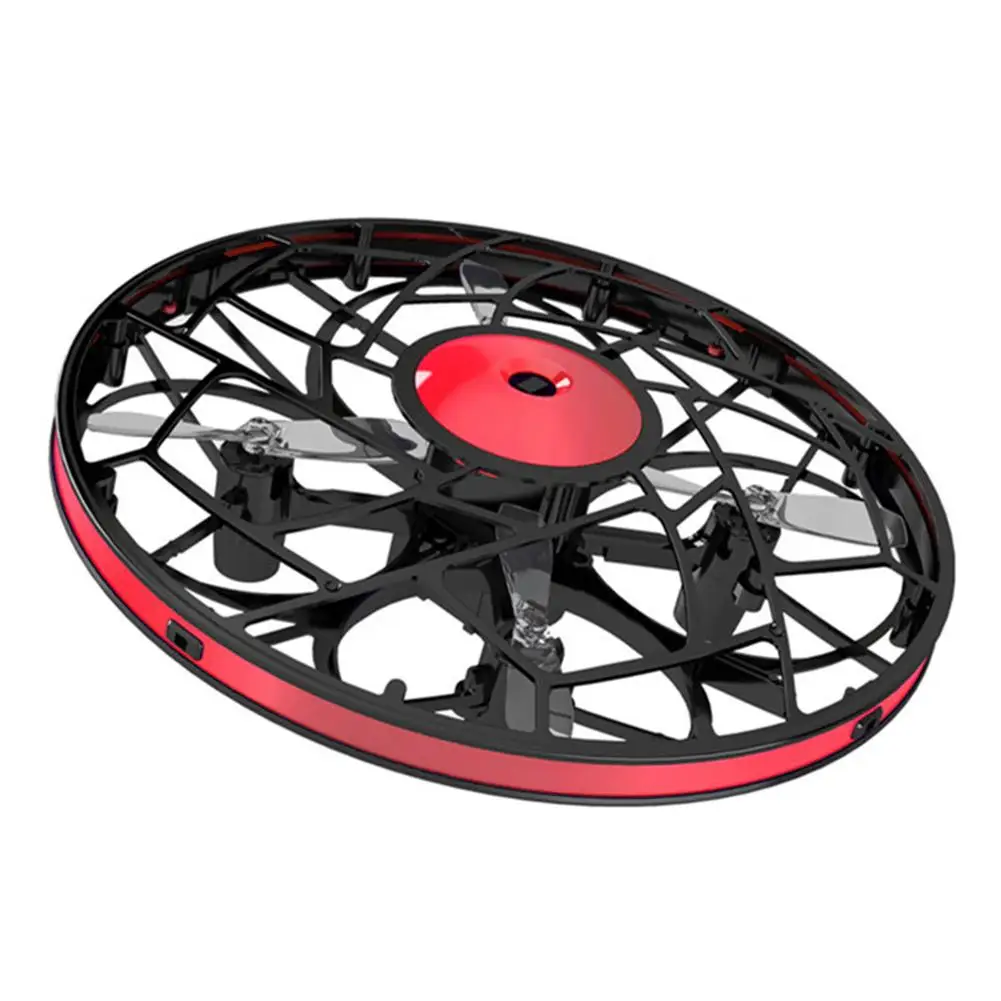 UFO Sensor Induction Aircraft Suspension Kids Toy Gesture Sensing Four-Axis UFO Mini Drone Toys For Children
UFO Sensor Induction Aircraft Suspension Kids Toy Gesture Sensing Four-Axis UFO Mini Drone Toys For Children