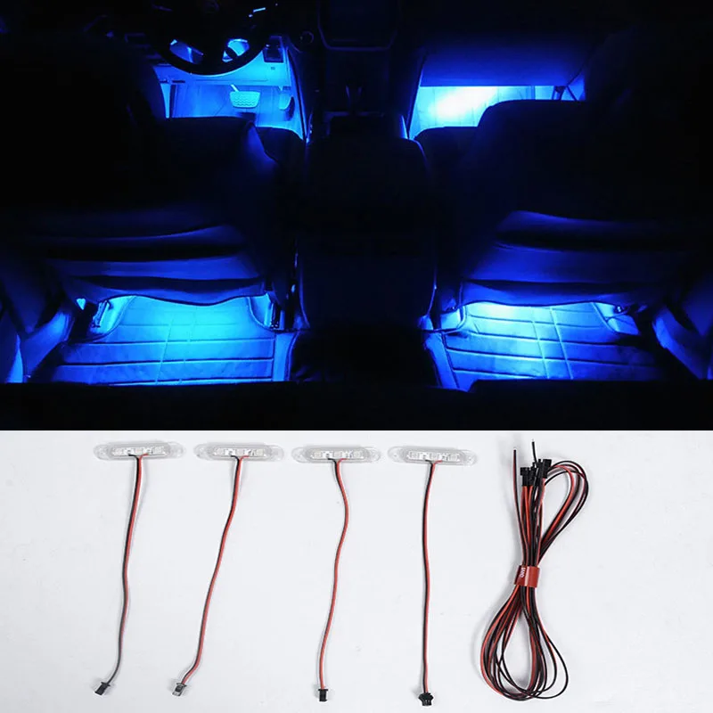 For Toyota RAV4 Prado Land Cruiser Patrol Foot Ambient Light Atmosphere Light LED Illumination Light Foot Light 4PCS
For Toyota RAV4 Prado Land Cruiser Patrol Foot Ambient Light Atmosphere Light LED Illumination Light Foot Light 4PCS