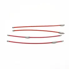 10/20/50pcs EDC Keychain Tag Rope Wire Cable Loop Screw Lock Gadget Ring Key Keyring Circle Camp Rope Fittings
10/20/50pcs EDC Keychain Tag Rope Wire Cable Loop Screw Lock Gadget Ring Key Keyring Circle Camp Rope Fittings