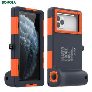 Bonola 15M Deep Diving Phone Case For iPhone 11/Xs/8 Universal Drop Protection Shell Box For Samsung Note10/S9 Waterproof Case
Bonola 15M Deep Diving Phone Case For iPhone 11/Xs/8 Universal Drop Protection Shell Box For Samsung Note10/S9 Waterproof Case