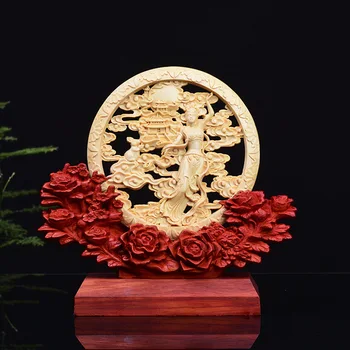 Wood carving Chinese crafts beauty, wood crafts gift Home desktop decoration office ornaments (A1050)
Wood carving Chinese crafts beauty, wood crafts gift Home desktop decoration office ornaments (A1050)
