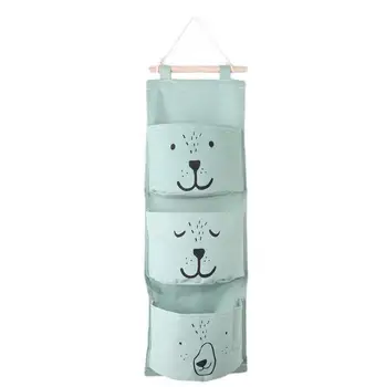 3 Pockets Hanging Storage Bag Case Wall Door Closet Tidy Storage Pouch Cotton Linen Multifunctional Space Saver(Green)
3 Pockets Hanging Storage Bag Case Wall Door Closet Tidy Storage Pouch Cotton Linen Multifunctional Space Saver(Green)