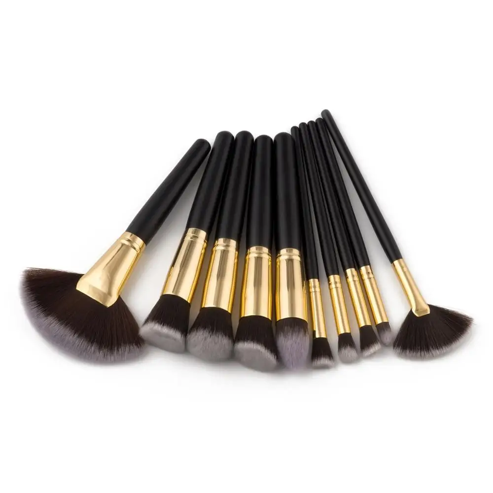 10pcs Makeup Brushes Set For Powder Foundation Eyeshadow Blending High Quality Thick Synthetic Beauty Hair Women Cosmetics Brush
10pcs Makeup Brushes Set For Powder Foundation Eyeshadow Blending High Quality Thick Synthetic Beauty Hair Women Cosmetics Brush