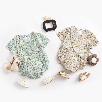 Summer new baby clothes short-sleeved floral pattern Costume Romper spring and autumn rompers kid Children fashion jumpsuit
Summer new baby clothes short-sleeved floral pattern Costume Romper spring and autumn rompers kid Children fashion jumpsuit