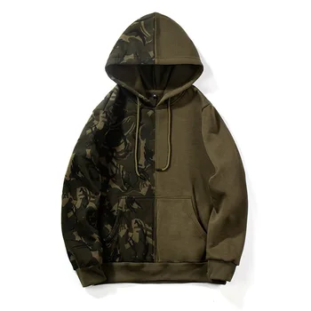 Warm Hoodies Men Sweatshirts 2020 New Camouflage Patchwork Hip Hop Streetwear Hooded Mens Clothing EU SZIE Casual Streetwear
Warm Hoodies Men Sweatshirts 2020 New Camouflage Patchwork Hip Hop Streetwear Hooded Mens Clothing EU SZIE Casual Streetwear