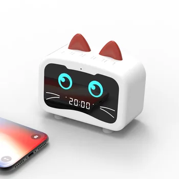 Intelligent Tmall Mini Bluetooth Speaker LED Display Heavy Bass Card Outdoor Wireless Portable Clock Alarm Clock EY336
Intelligent Tmall Mini Bluetooth Speaker LED Display Heavy Bass Card Outdoor Wireless Portable Clock Alarm Clock EY336